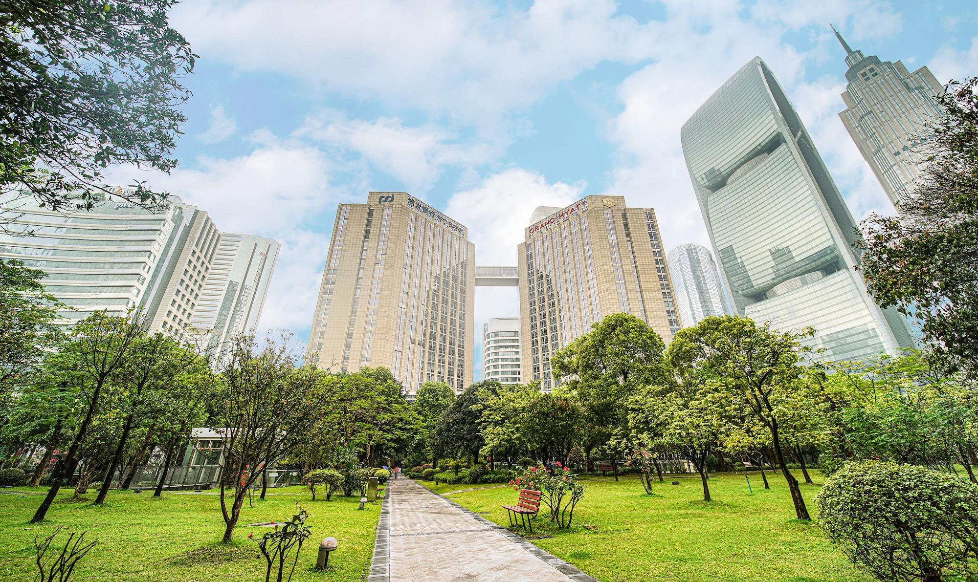 Grand Hyatt Guangzhou Hotel Exterior foto