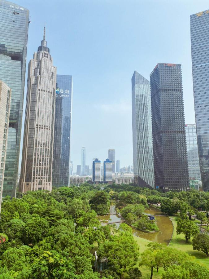 Grand Hyatt Guangzhou Hotel Exterior foto